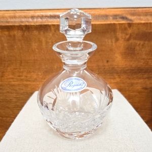 Rogaska Crystal Perfume Bottle With Dauber